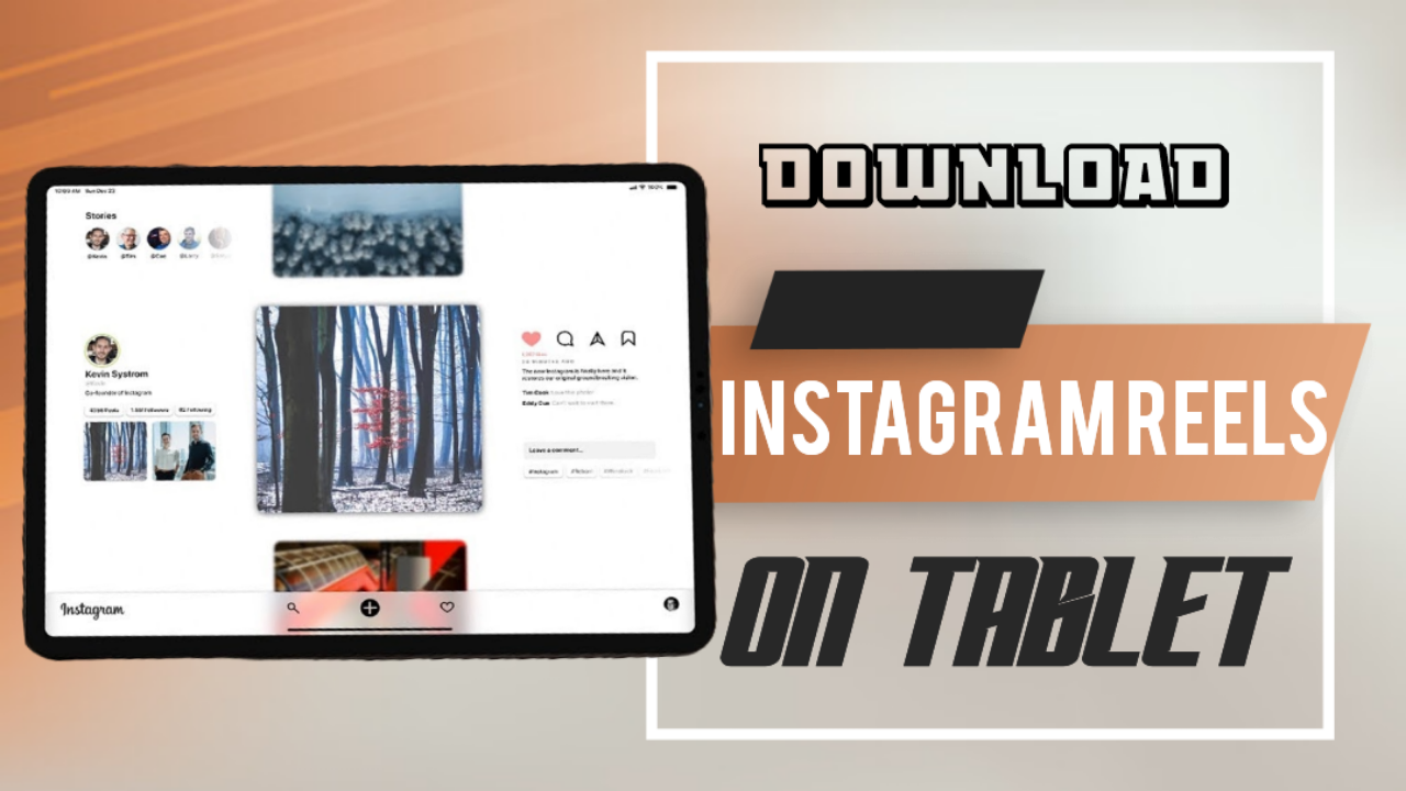 ig reels download in tablet